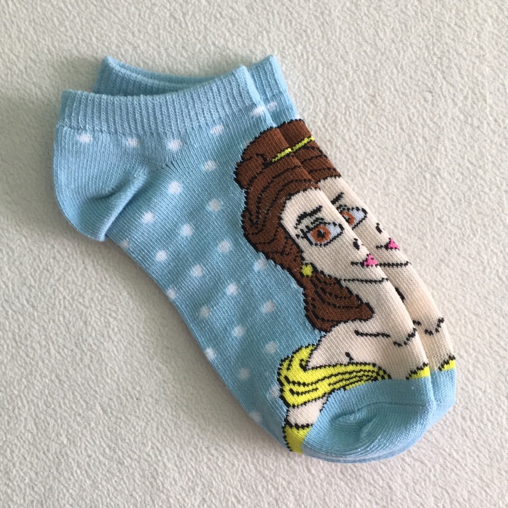 👑 New Disney Princess Belle Ankle Socks , Bundle and Save (see below) 👑